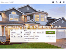 Tablet Screenshot of homes-in-greenville.com